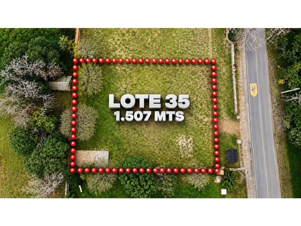 Excelente inversión, para vivir o negocio. LOTE 35 - 1