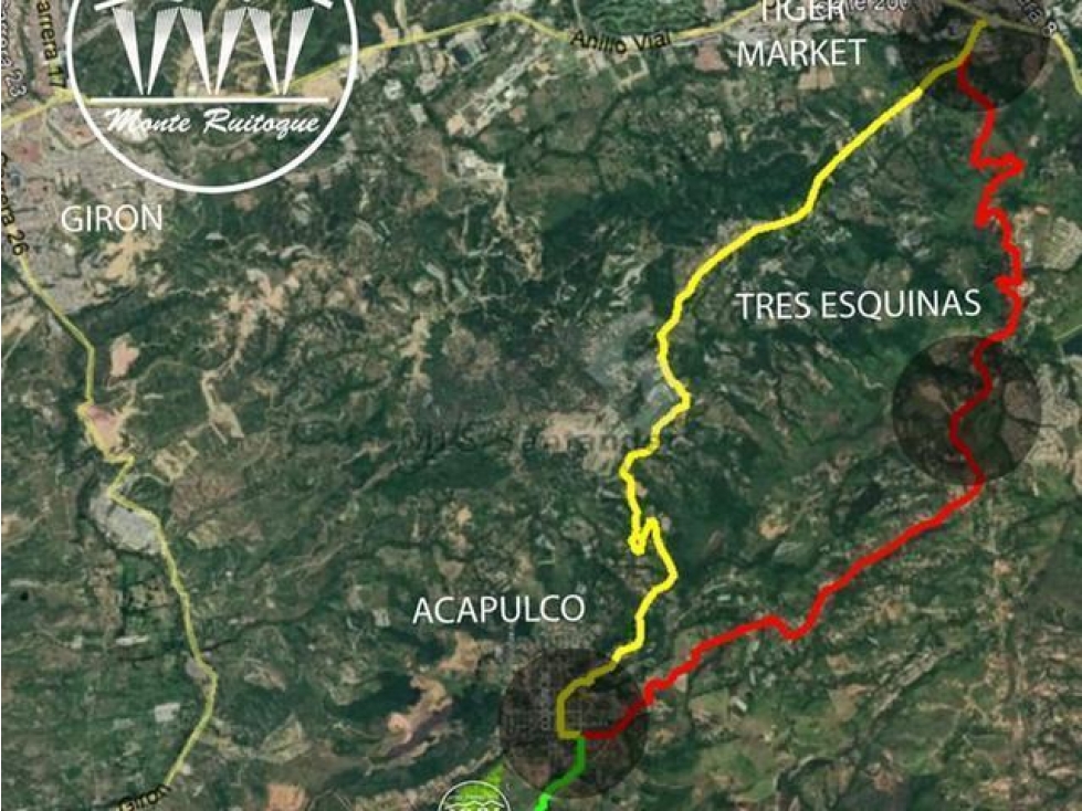 VENTA LOTE EN CONDOMINIO MONTE RUITOQUE - 5