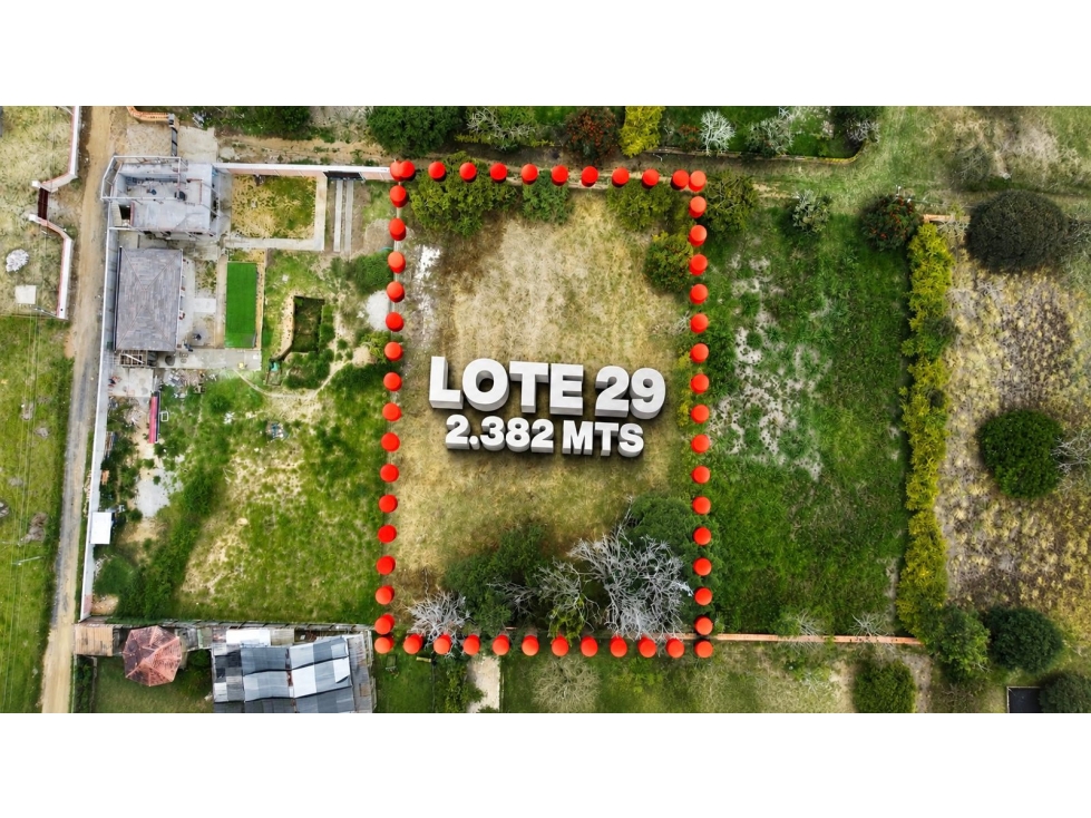 Lote apto para vivienda con gran arborización. LOTE 29 - 1