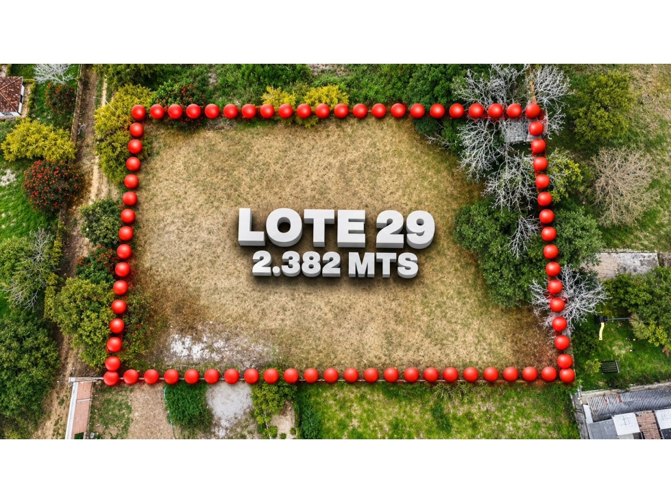 Lote apto para vivienda con gran arborización. LOTE 29 - 3