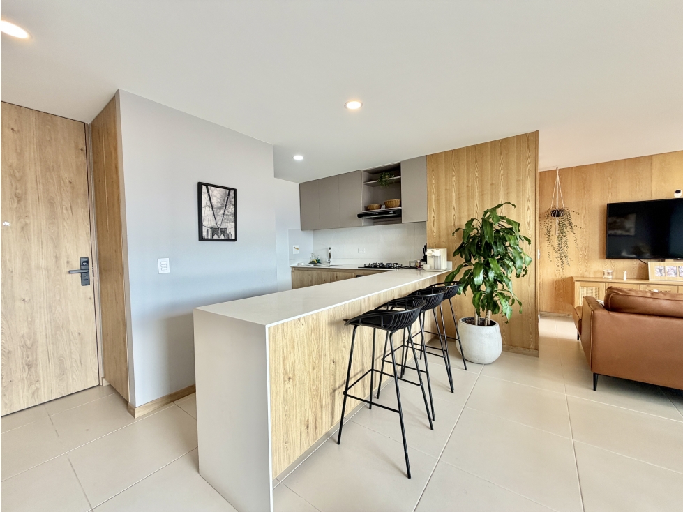 APARTAMENTO MODERNO EN VENTA EN EL ESCOBERO PARTE BAJA