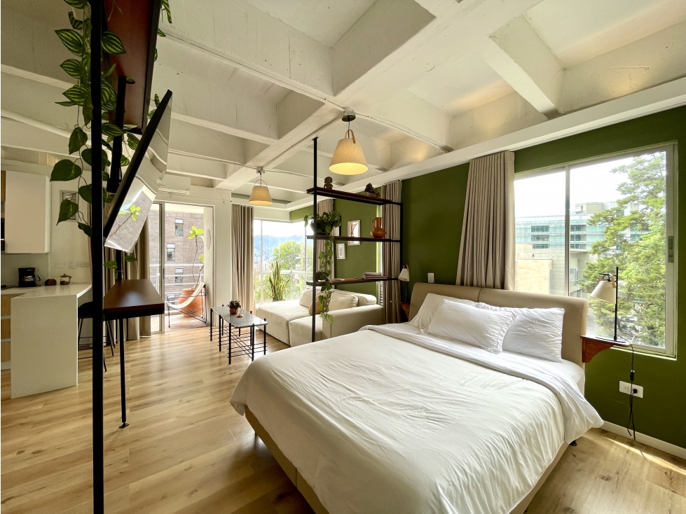 SUITE EN VENTA EN EL POBLADO PERMITE RENTAS CORTAS