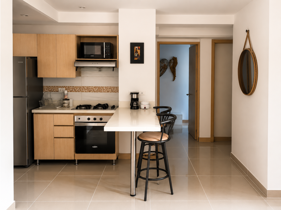 APARTAMENTO AMOBLADO EN ARRIENDO EN SABANETA SECTOR AVES MARÍAS