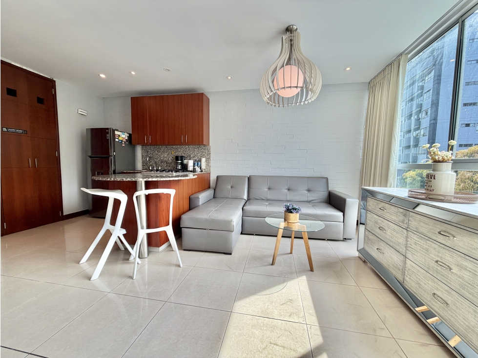 APARTAESTUDIO EN VENTA EN EL POBLADO - PERMITE RENTAS CORTAS — foto 3