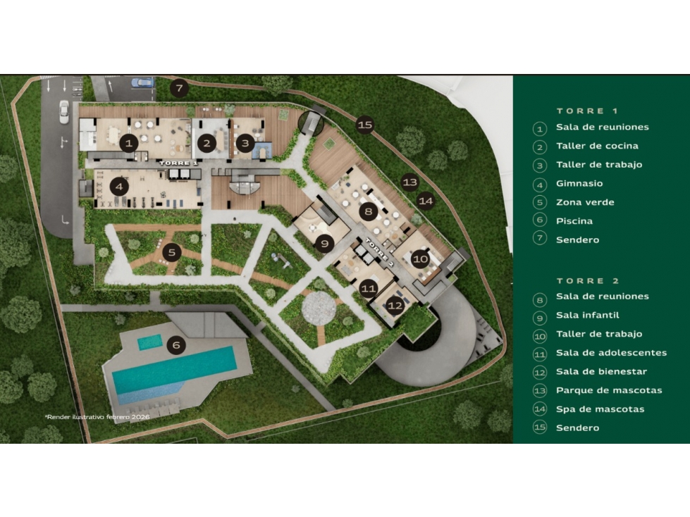 APARTAMENTO EN VENTA EN EL POBLADO SECTOR LOS BALSOS — foto 2