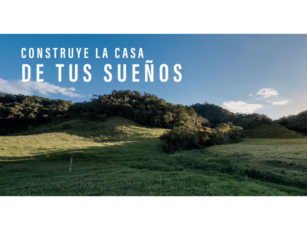 Lote para la venta en La Ceja