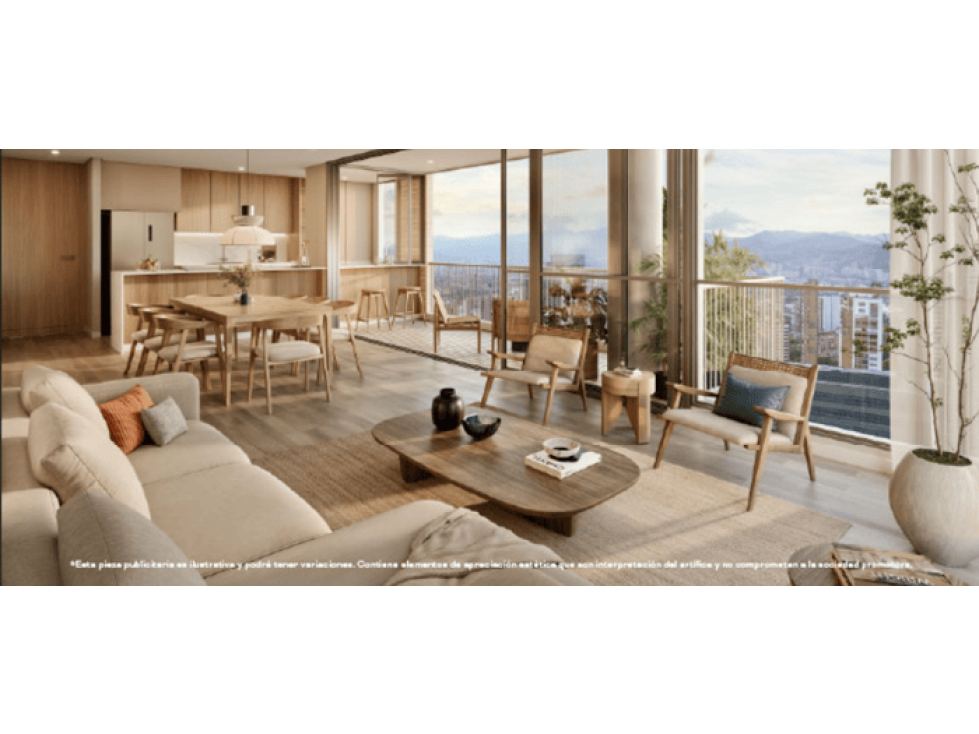 Apartamento para la venta en EL Poblado