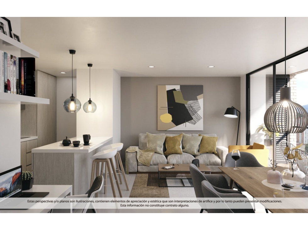 Apartamento para la venta en Laureles