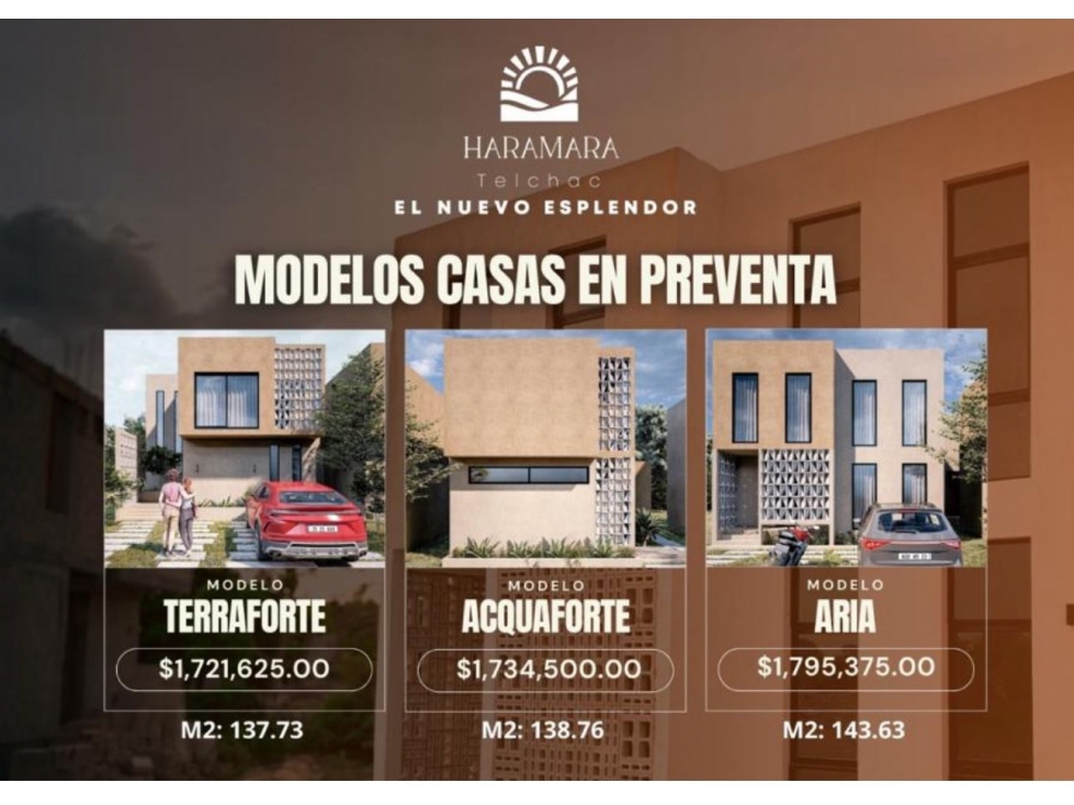 Casas nuevas en venta desde 137m² en Telchac, Yucatán, México - 1
