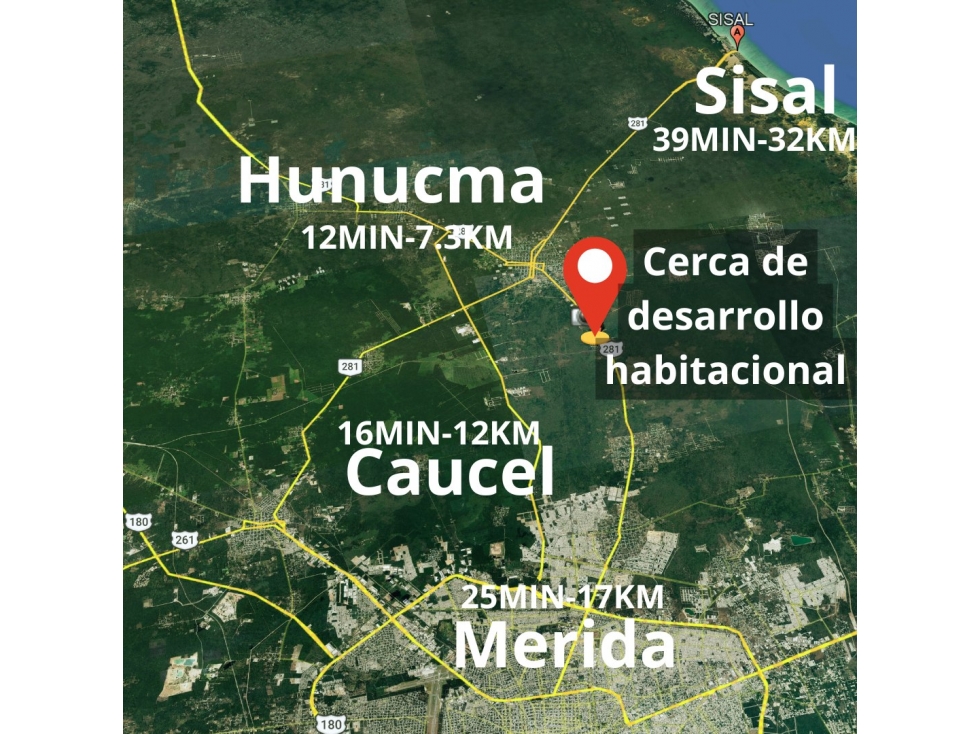 Terreno en venta ubicado en Parque Caucel, Hunucmá, Yucatán. - 2