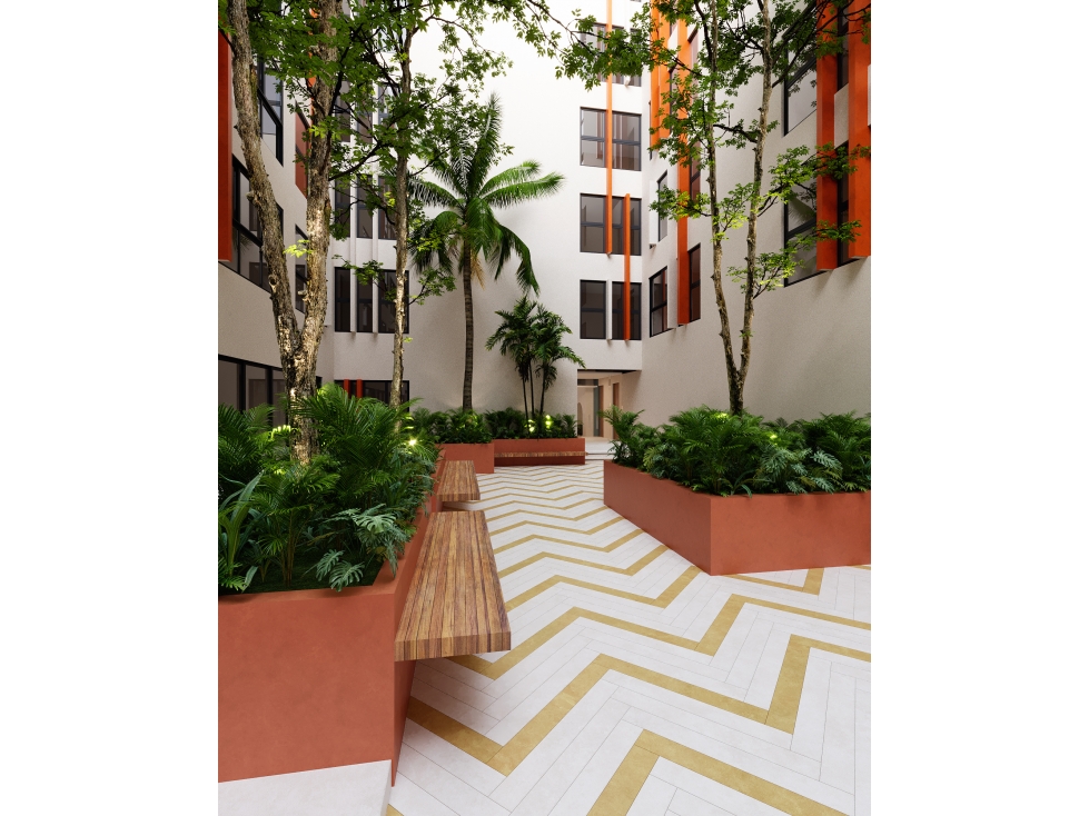 Venta de departamento a 1 cuadra de la 5ta Av. Playa del Carmen. - 2