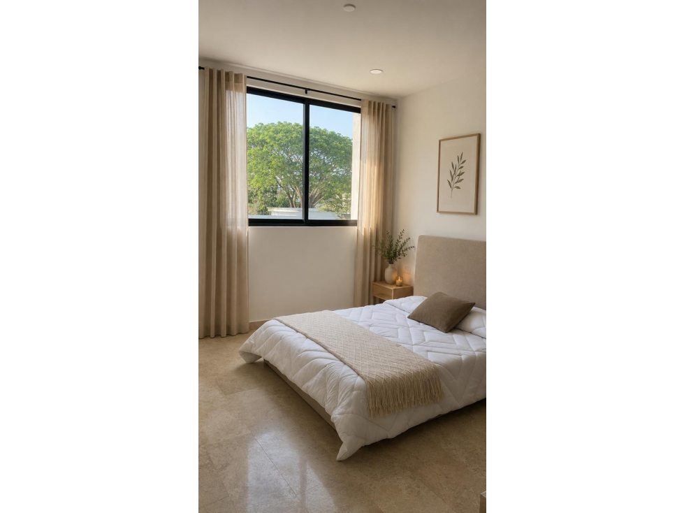 Renta de Departamento amueblado con piscina en Mérida - 2
