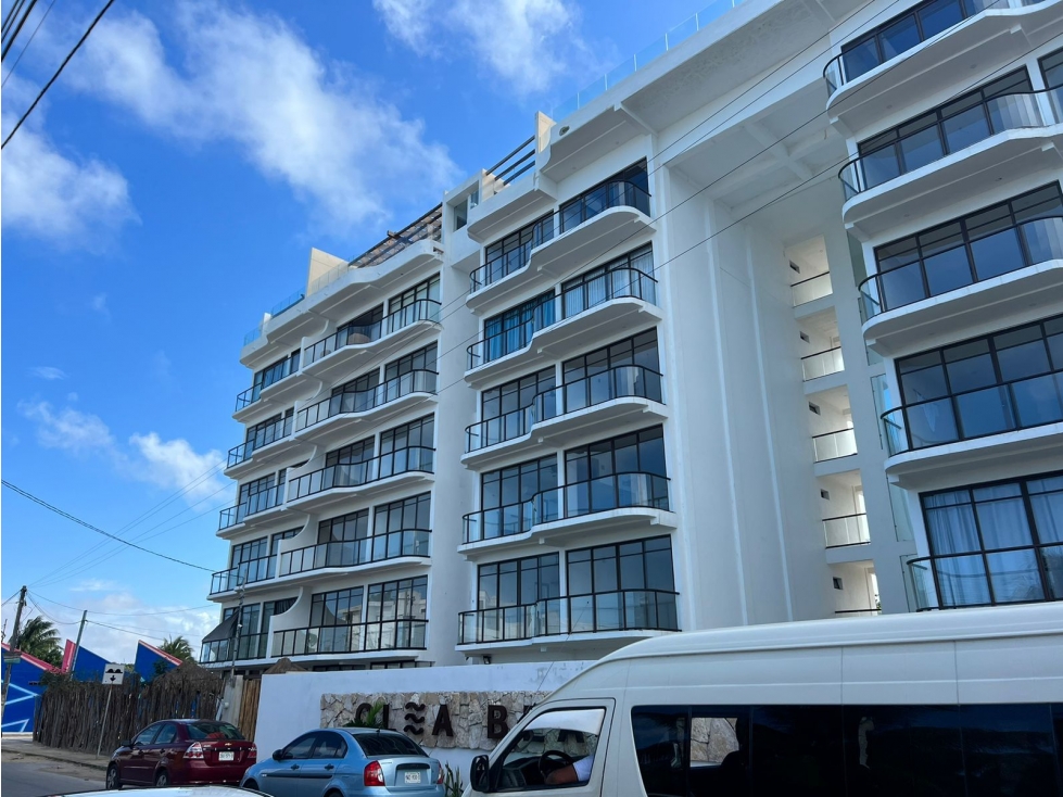 DEPA EN VENTA, CON VISTA AL MAR, A 35 MIN DE MERIDA, 2 RECAMARAS - 1