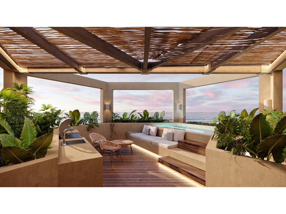Venta de Departamentos frente al mar de San Crisanto Yucatán - 1
