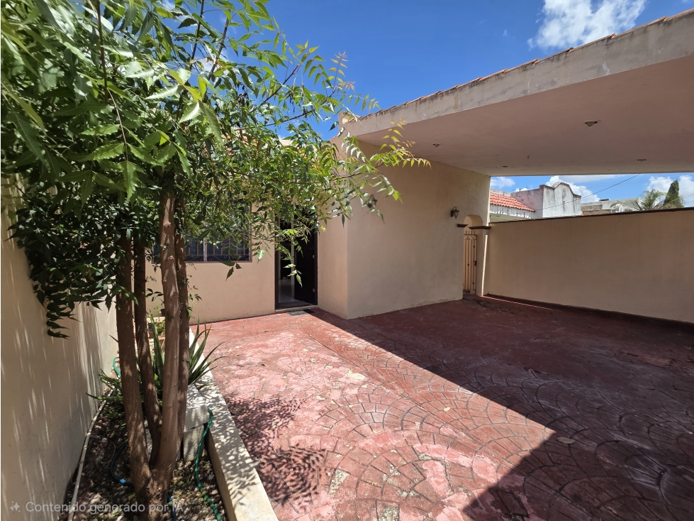 Casa en renta en Francisco de Montejo amueblada Mérida - 1