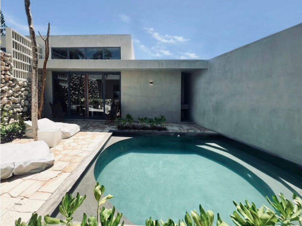 Casas, Venta de una planta, piscina, Dentro de la ciudad Yucatán