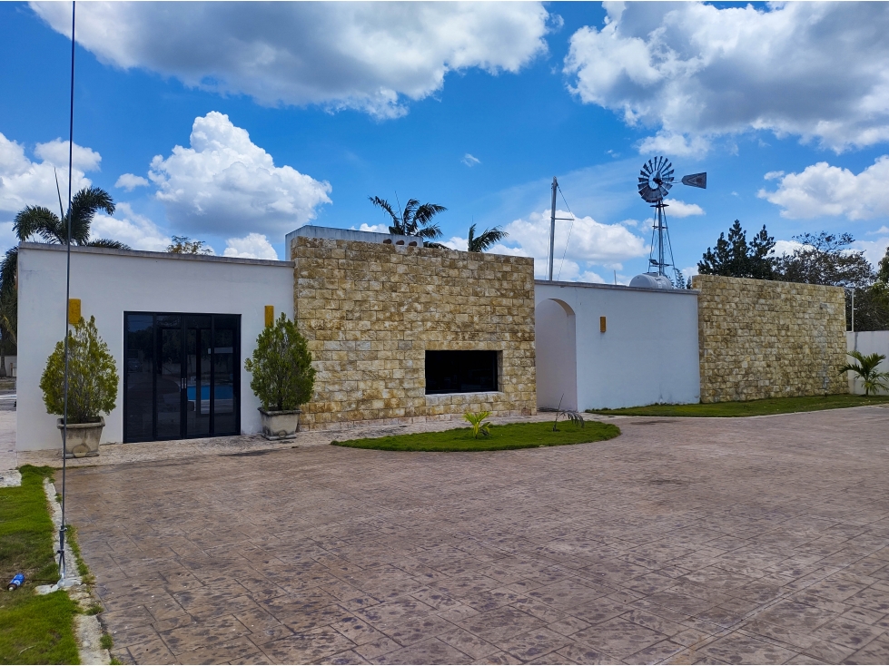 En venta Quinta, Yucatán, amplio terreno, arbolado carretera Motul — foto 2
