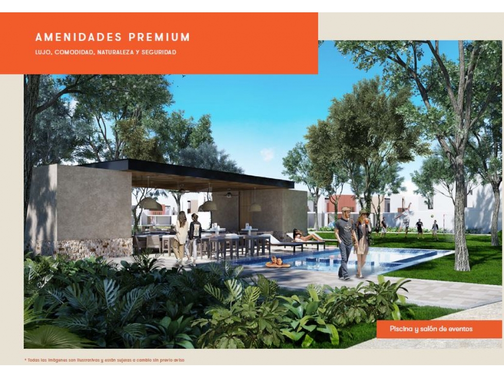 Casa residencial, 3 recamaras, piscina en el norte de Mérida. — foto 2