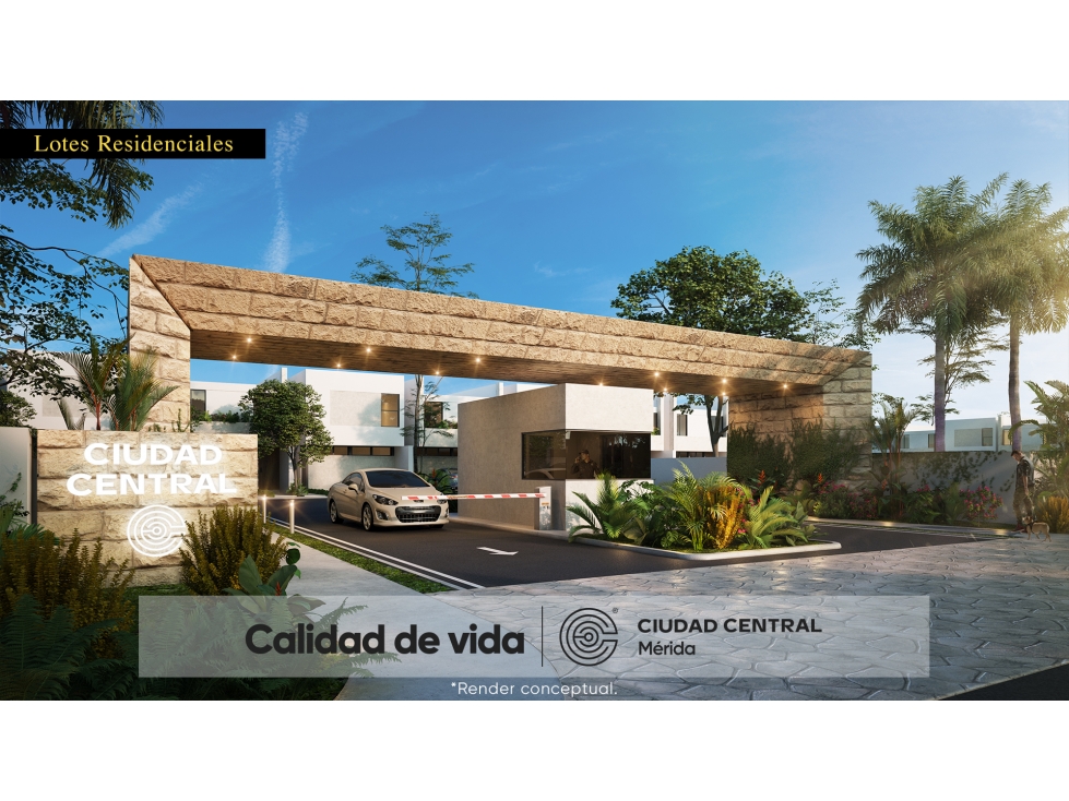 Venta de lotes residenciales en el Norte de Mérida