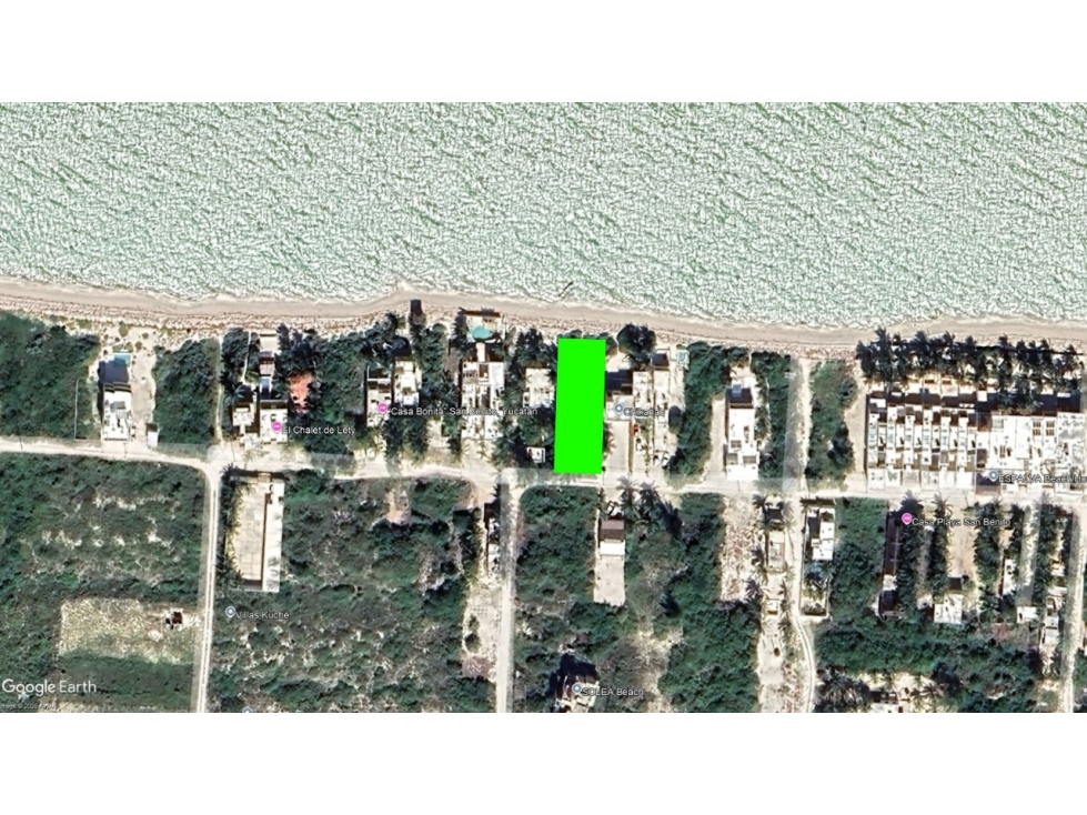 Terreno en venta, frente al mar, en San Benito, Yucatán — foto 6