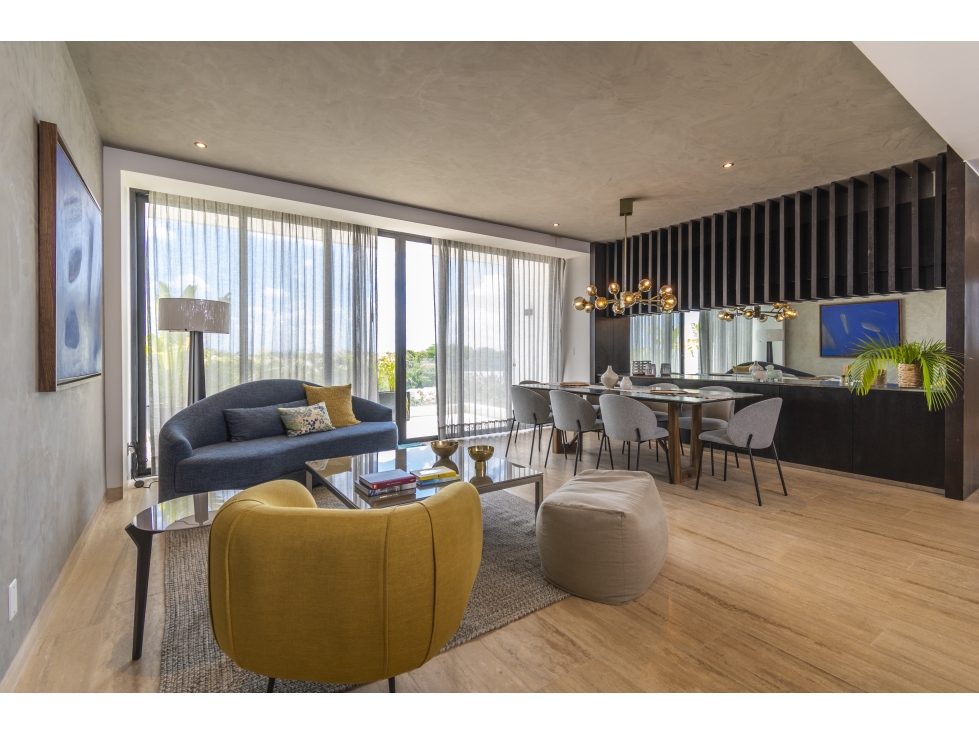 Venta de departamento en el country Club, 2 recámaras, Yucatán, — foto 6