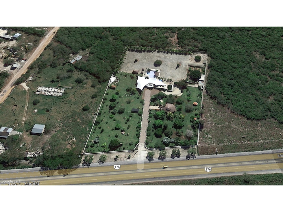 En venta Quinta, Yucatán, amplio terreno, arbolado carretera Motul — foto 4