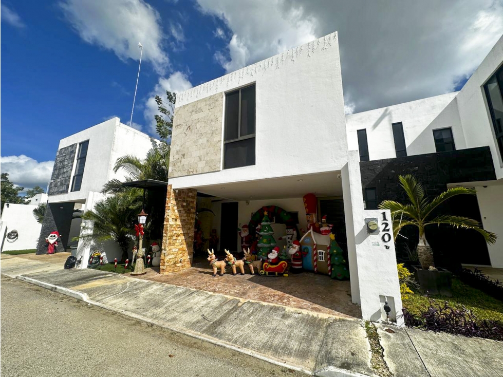 Venta casa, con piscina y 3 recamaras en Praderas del Mayab - 3