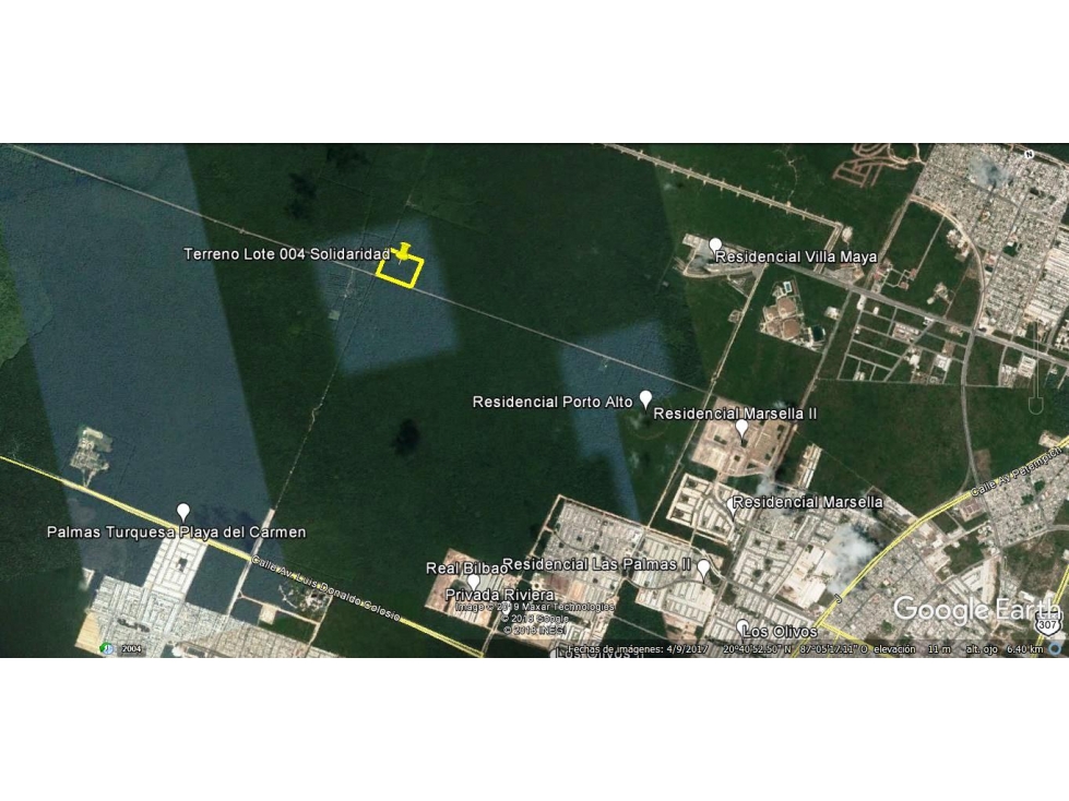 Venta de Terreno en Playa del Carmen - 3