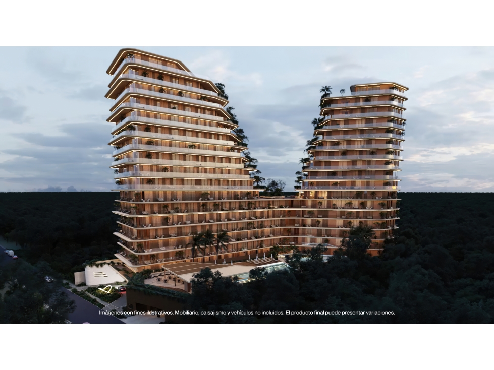 Departamentos Light Towers en venta: diseño italiano y lujo en Mérida — foto 3