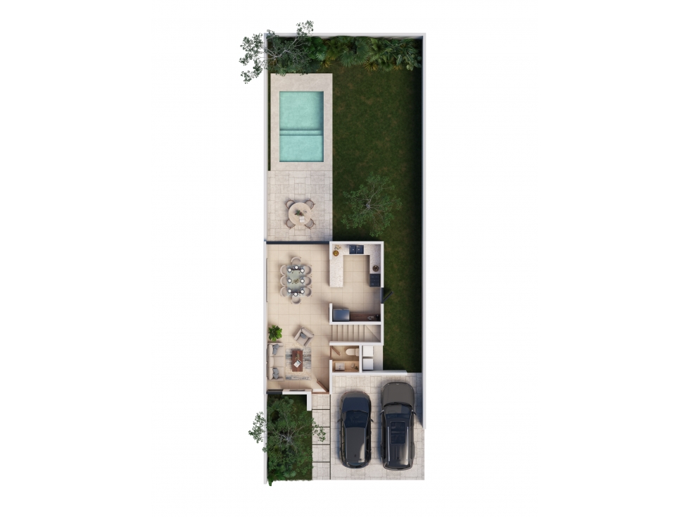 Venta de Casas de una planta de 3 recamaras con Piscina en Yucatán — foto 4
