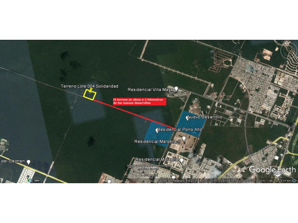 Venta de Terreno en Playa del Carmen - 5