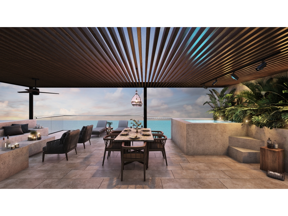 Venta de departamentos exclusivos Frente al Mar de Yucatán. - 6