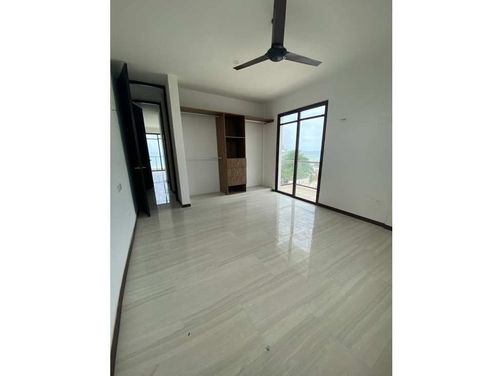 DEPA EN VENTA, CON VISTA AL MAR, A 35 MIN DE MERIDA, 2 RECAMARAS - 6