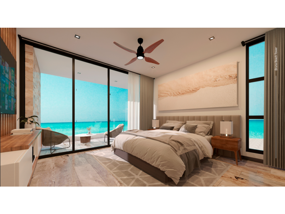Departamentos en Venta a la Orilla de la Playa en Chelem Yucatán - 1