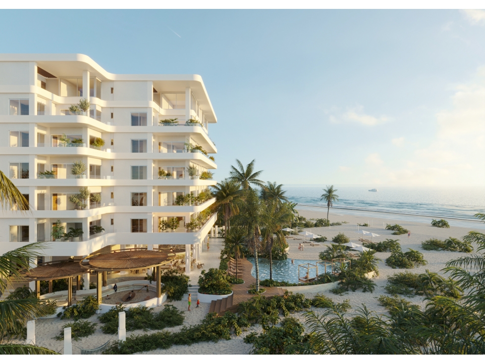 Venta de Departamentos frente al mar en San Benito, Yucatán - 3
