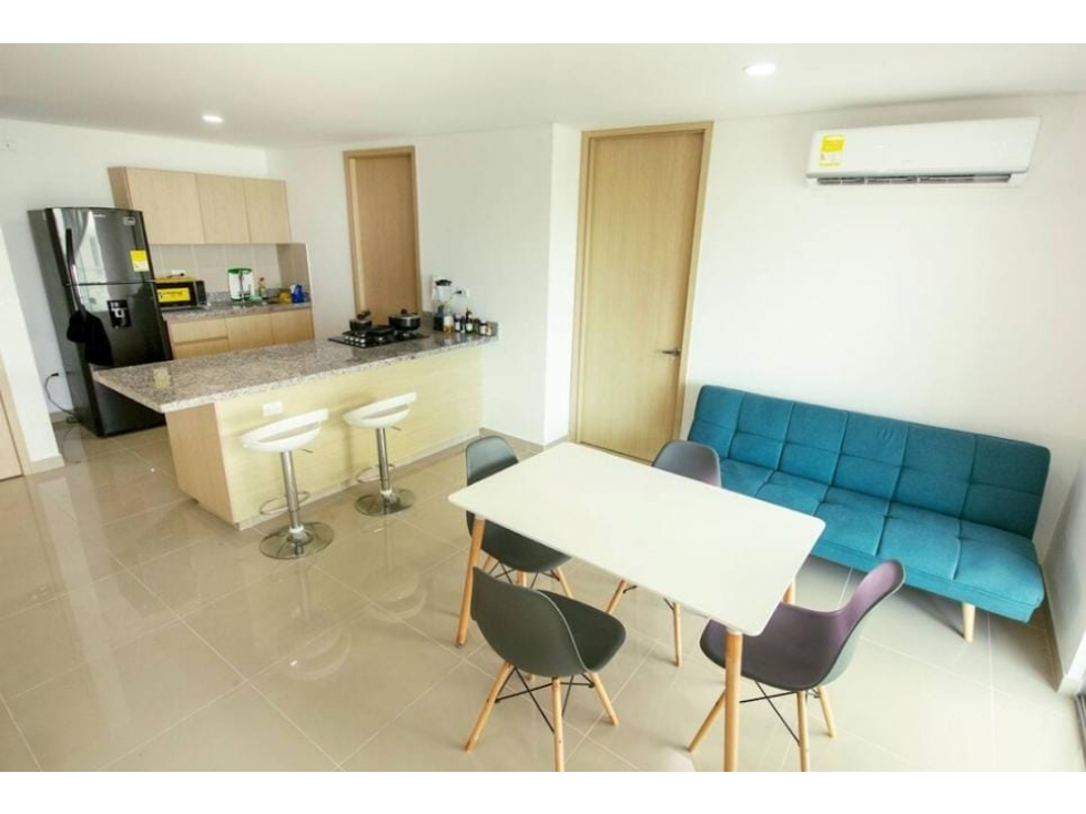 Cartagena Arriendo Apartamento Amoblado en Marbella
