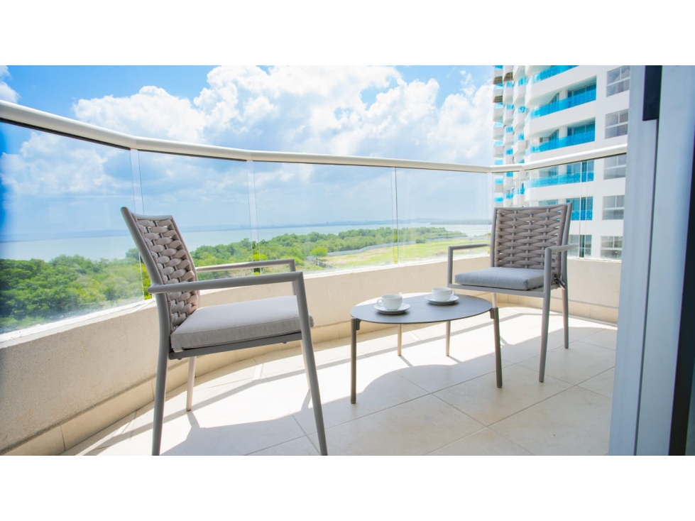 Arriendo Apto Amoblado para estrenar en Cielo Mar