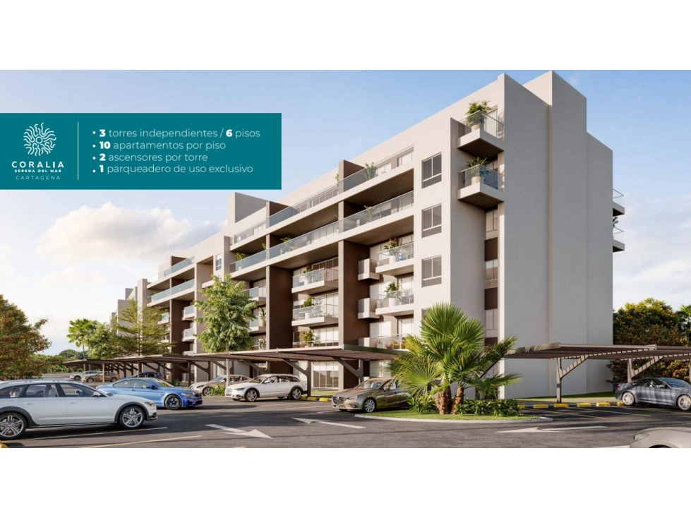 Cartagena Venta Apartamento en Coralia Serena del Mar