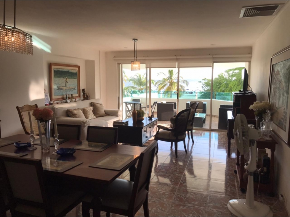 Cartagena Vendo Apartamento Castillogrande frente al Mar