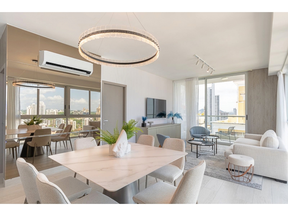 APARTAMENTO AMOBLADO EN ALQUILER OBARRIO PH URBANA