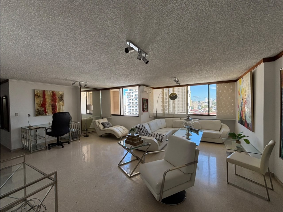Obarrio | Apartamento amoblado de 122 m², 2 recámaras | $1,500 — foto 2