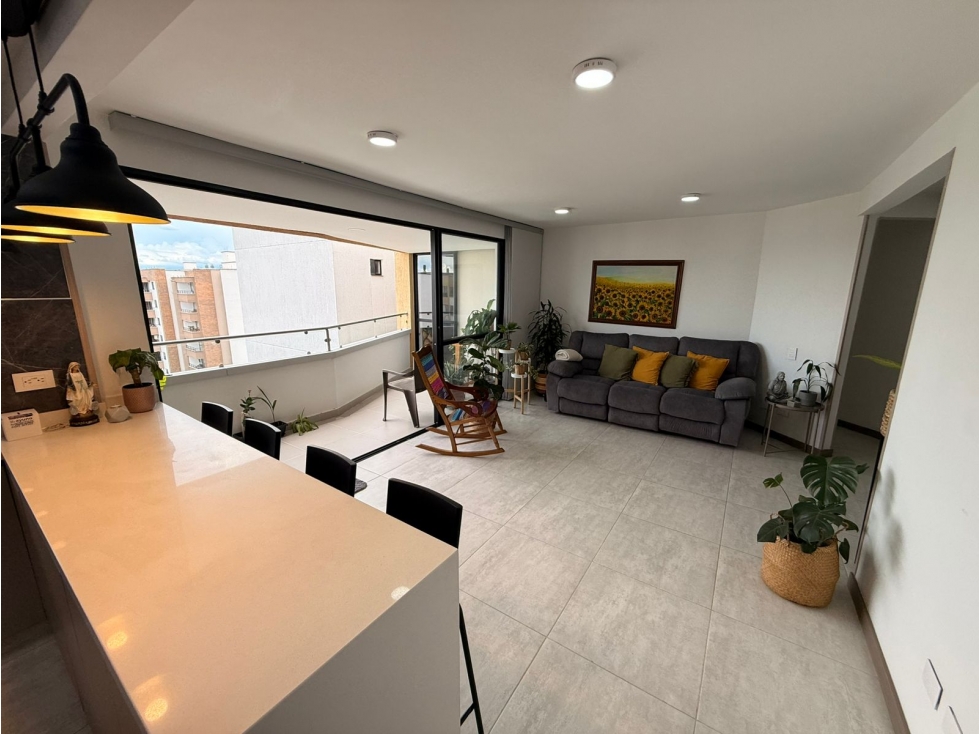 SE VENDE APARTAMENTO EN PARQUE VIVERO DE 105 M2 EN PISO 8 - 3