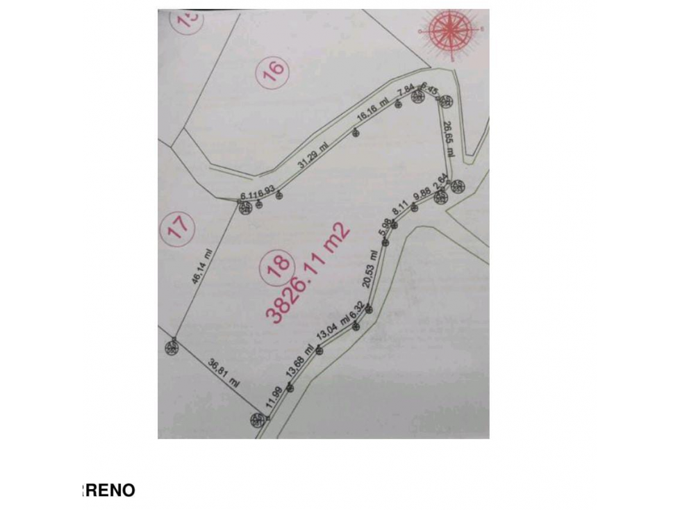 SE VENDE LOTE DE TERRENO EN POTRERITO JAMUNDI DE 3826 M2 EN UNIDAD - 4
