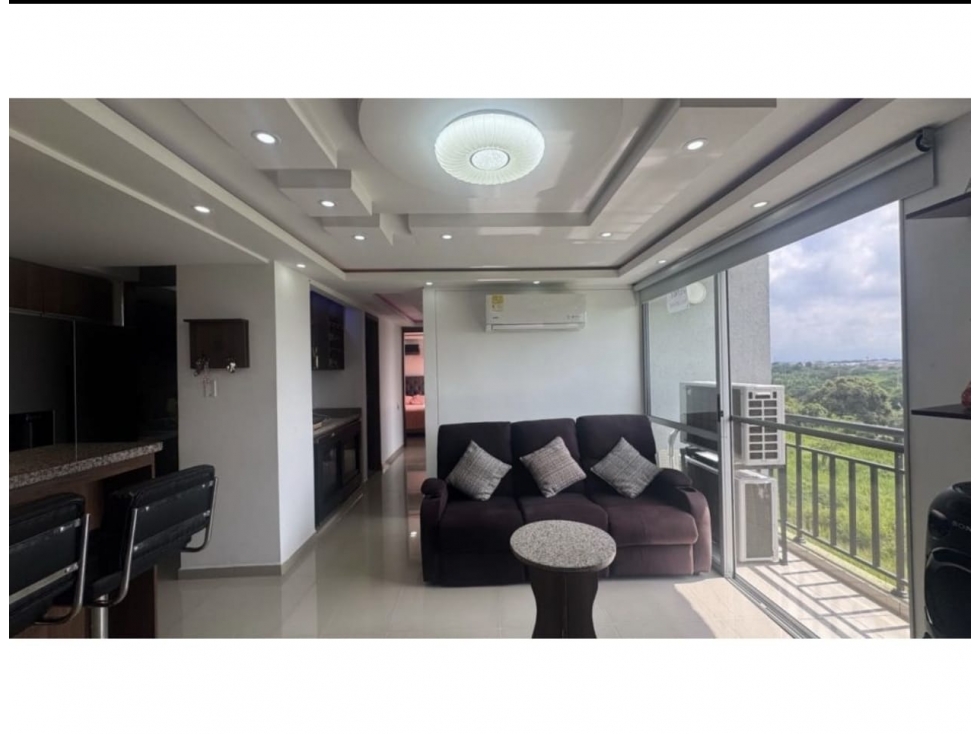 SE VENDE APARTAMENTO EN VALLE DEL LILI DE 55 M2 EN PISO 7 PARQ — foto 6
