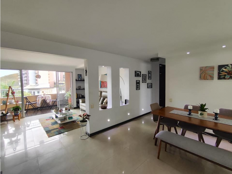 SE VENDE APARTAMENTO EN BELLAVISTA DE 107 M2 EN PISO 8 DOBLE PARQUEADE — foto 3