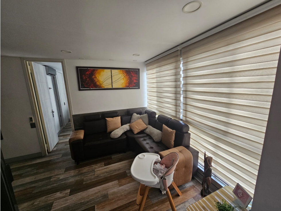 SE VENDE APARTAMENTO EN SANTA TERESITA EN PISO 7 DE 54 M2 CON PARQUEA — foto 2