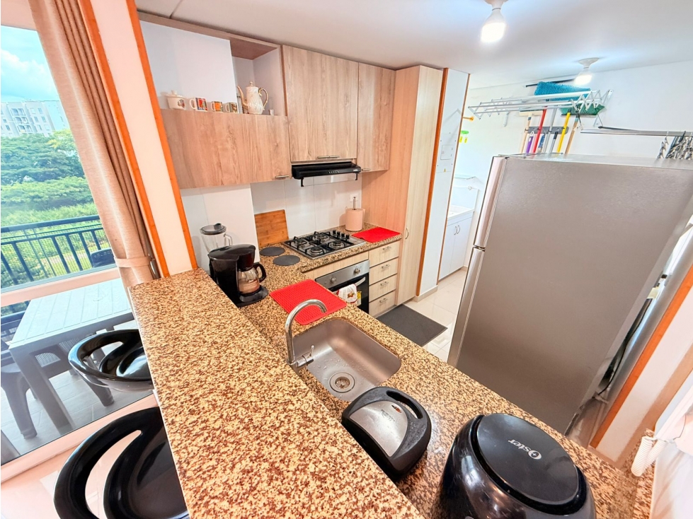 SE VENDE APARTAMENTO EN CIUDAD MELENDEZ DE 86.5 M2 EN PISO 5