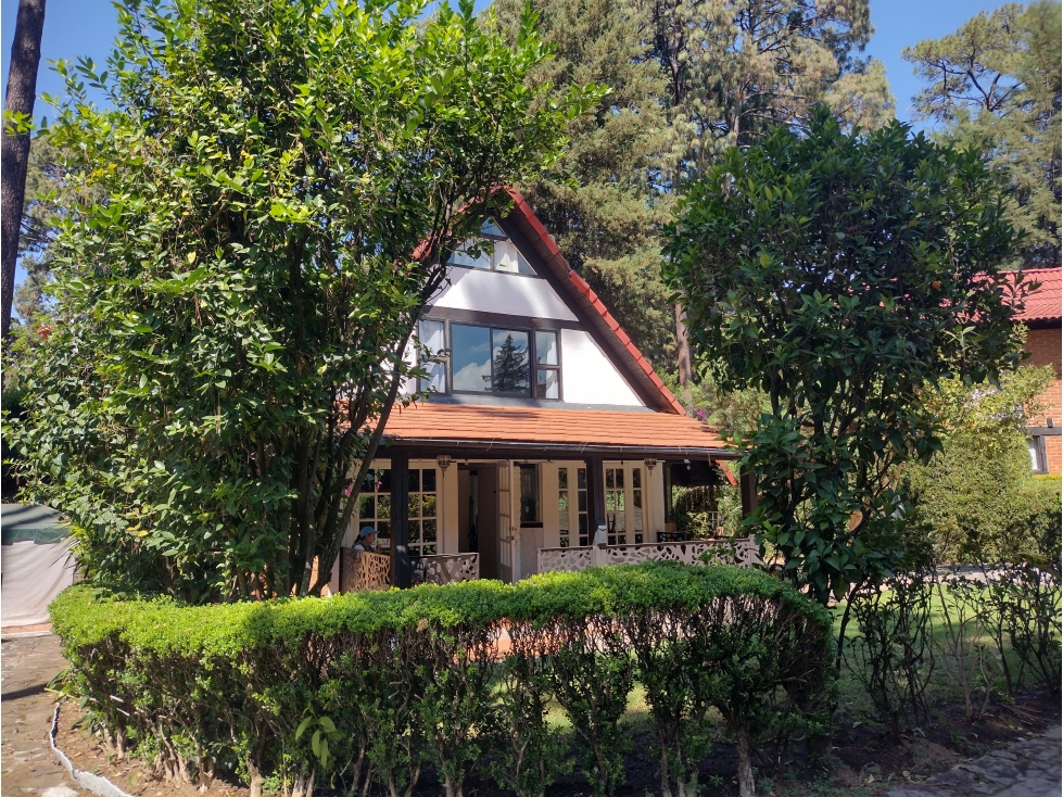 CABAÑA EN VENTA EN CONDOMINIO/AVANDARO/VALLE DE BRAVO - 1