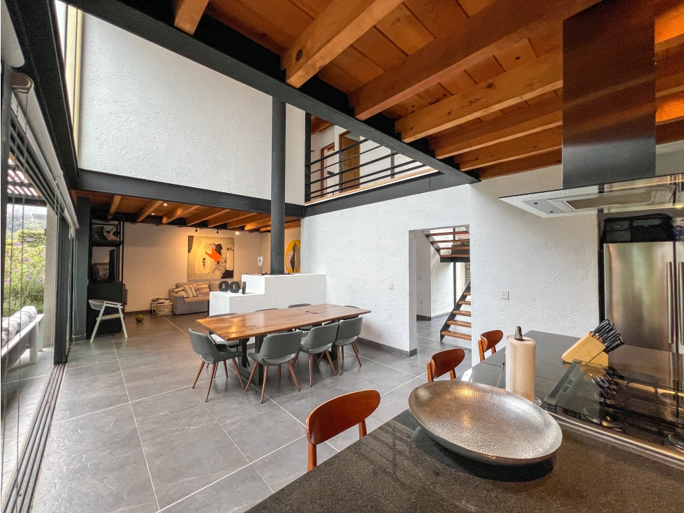 CASA MODERNA EN VENTA|LAS NUVES CERRO GORDO|VALLE DE BRAVO — foto 4