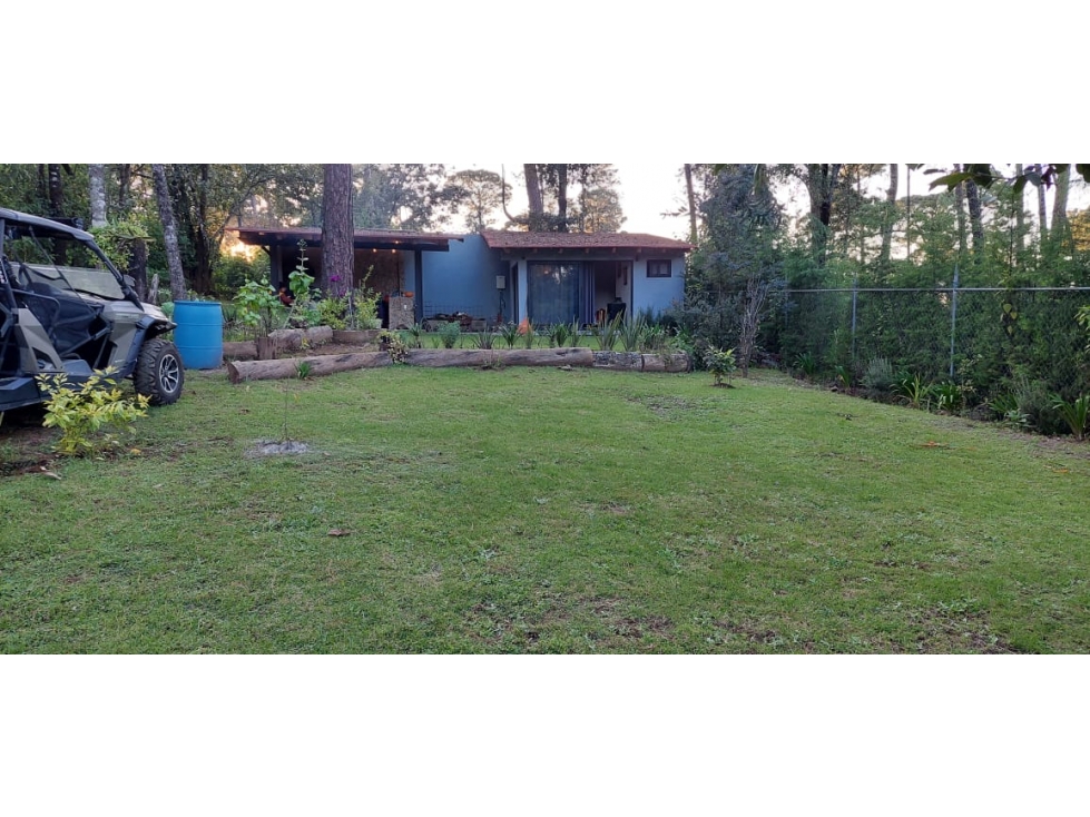 BUNGALOW EN RENTA /EN ENTORNO DE BOSQUE/ EL FRESNO/VALLE DE BRAVO